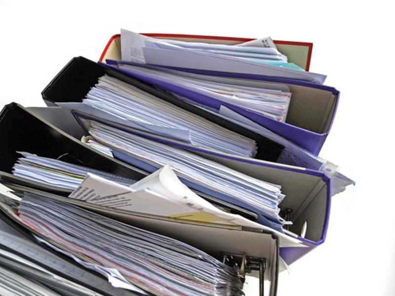 Schools still deal with a whole lot of paperwork.