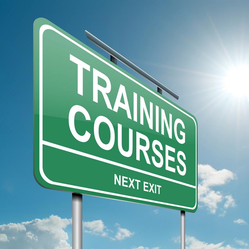 Don't discount online training courses, as these class offer extremely helpful coursework and certification tests.