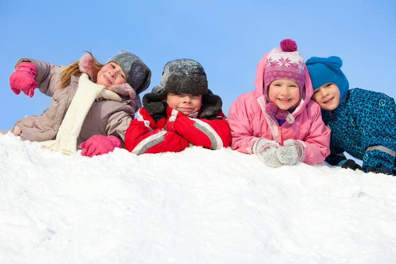 Though a time for fun, children must also play it safe during winter break. 
