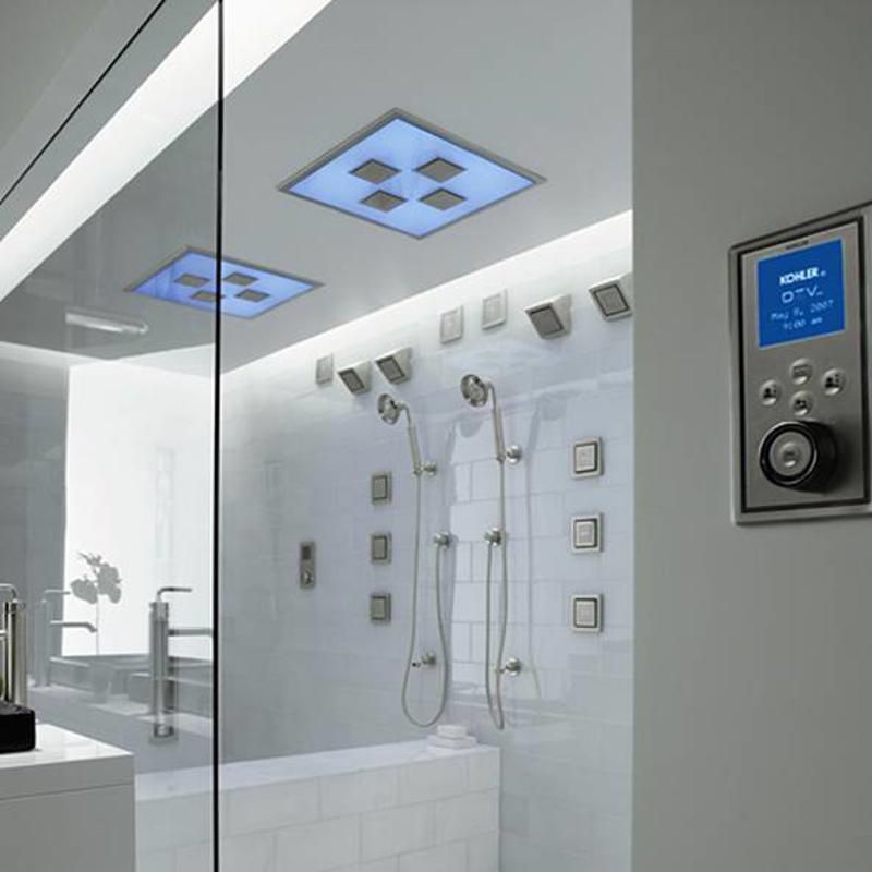 Talk to your bathroom designer about specialty shower options.