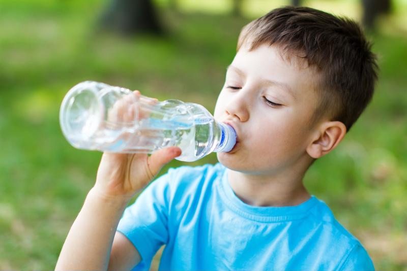 Disposable plastic water bottles are a common way that people are exposed to BPA. 