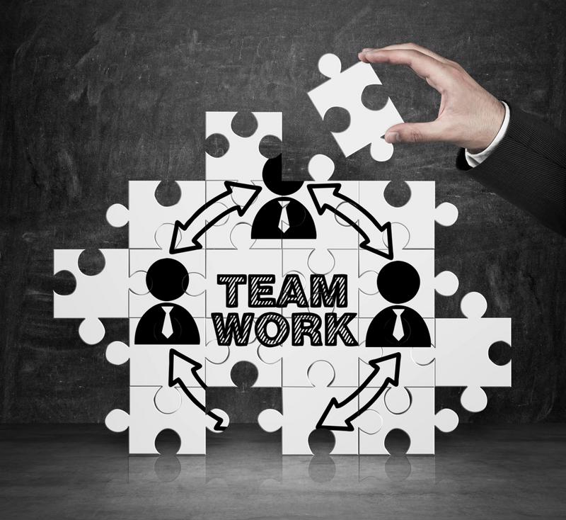 Every team is just a piece of the puzzle - they work best together.
