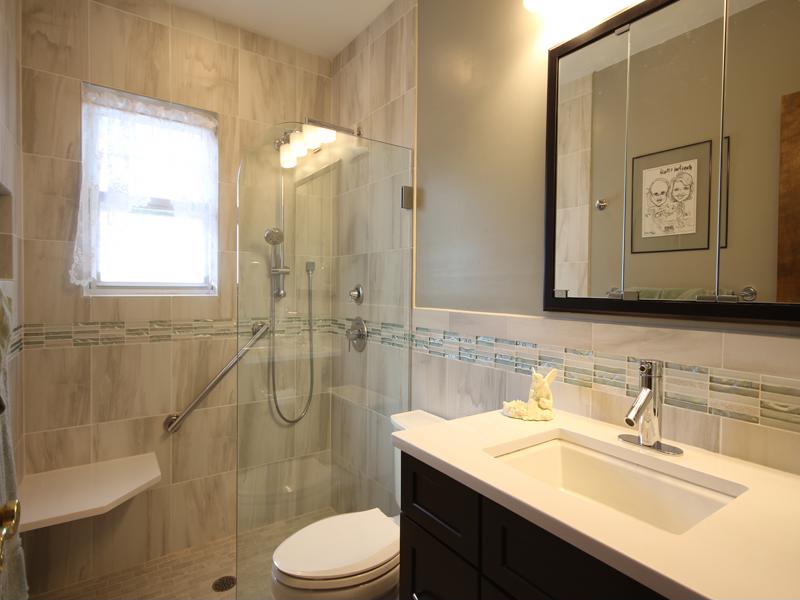 A professionally remodeled bathroom can add value to your home.