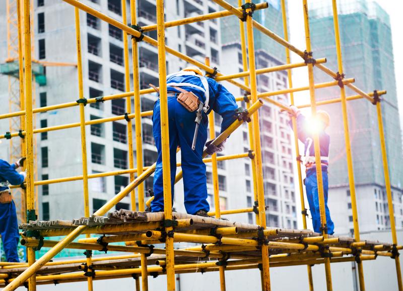 baker scaffold fall protection