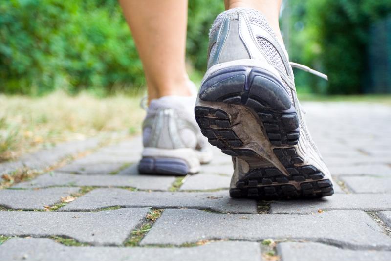 Even short regular walks can improve your health. 
