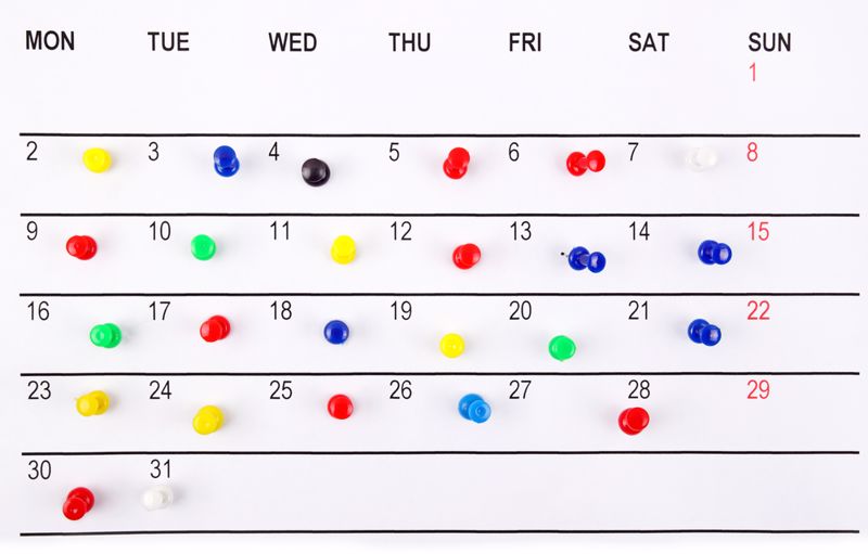 timeline, schedule, timeframe