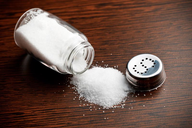 You need 500 milligrams of salt per day.