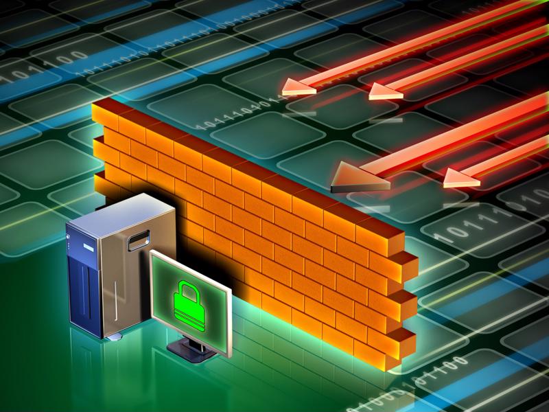 Internet signals being blocked by a firewall