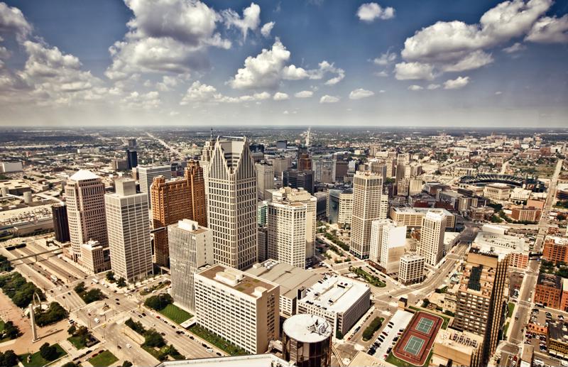 Detroit is the metropolitan hub of Michigan.