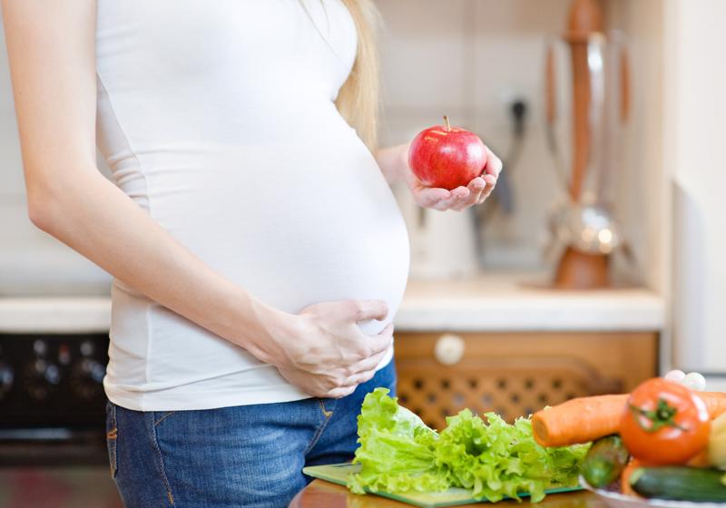 Following a healthy diet is key for reducing your risk for pregnancy complications.