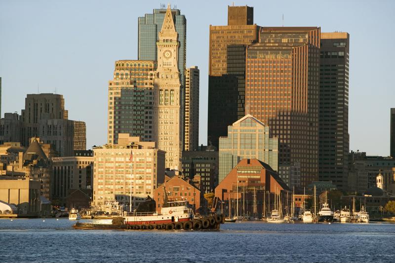 Boston's seaport district is home to a growing number of tech startups.