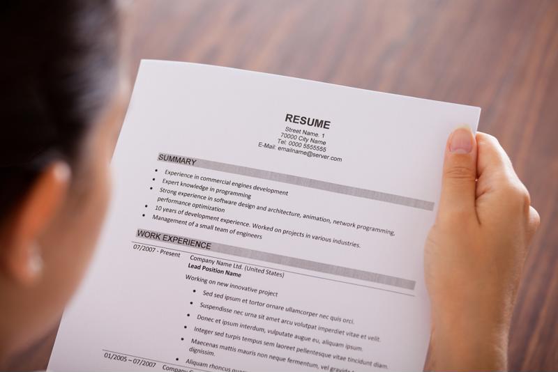 Your resume should be limited to one to two pages, with the most important information listed toward the top.