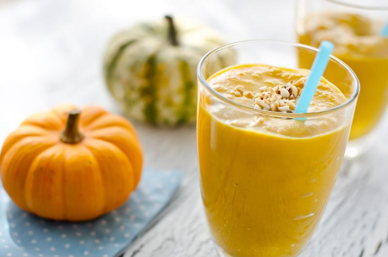This smoothie is the perfect way to blend your fitness routine a fresh seasonal flavor.