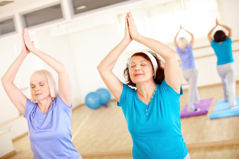 Enrolling in a group exercise class may help improve balance.