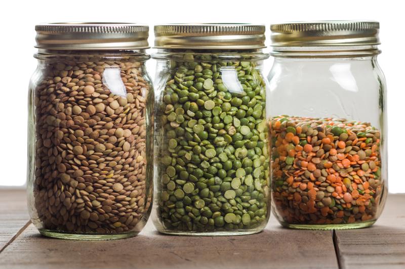 Lentils of any color offer a rich source of calcium.