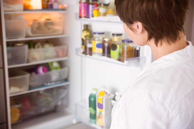 Save shelf space on the door specifically for drinks and condiments.