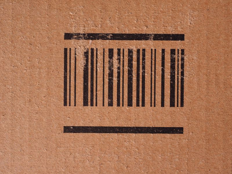 Barcodes help with product recognition and tracking.
