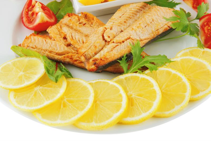 Lemon slices will give your fish a zesty kick.