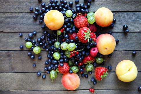 Eat more fresh, seasonal fruits and vegetables.