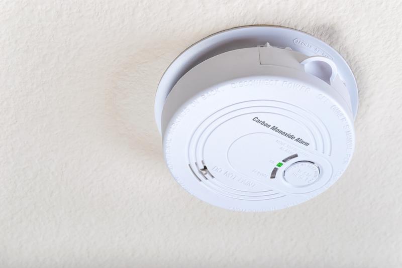 fire detector, carbon monoxide alarm
