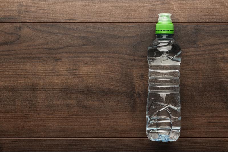 Bring a water bottle along on flights to stay hydrated. 