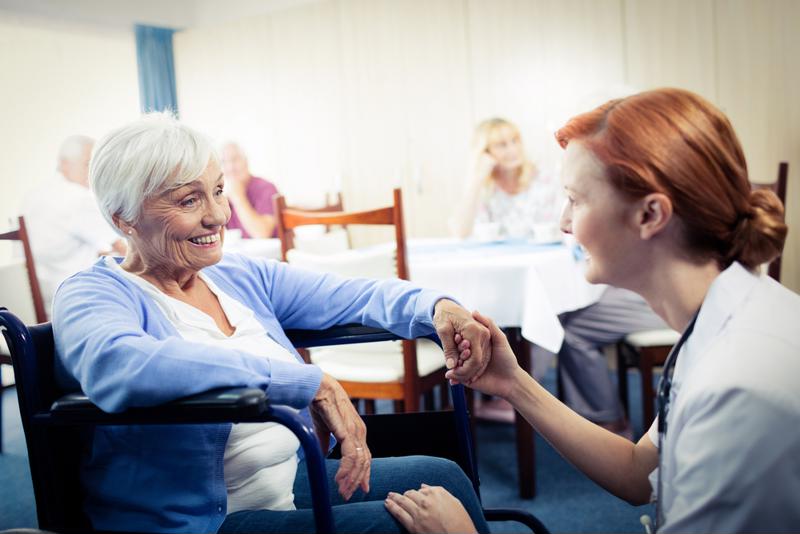 When working in a skilled nursing facility, you get to know the residents.