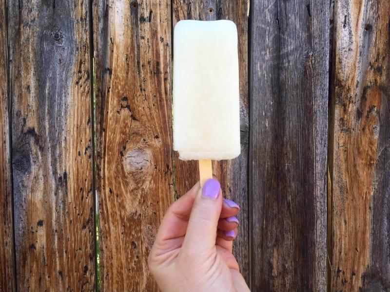 All-natural fruit or veggie popsicles are a great way to stay hydrated during your summer pregnancy.