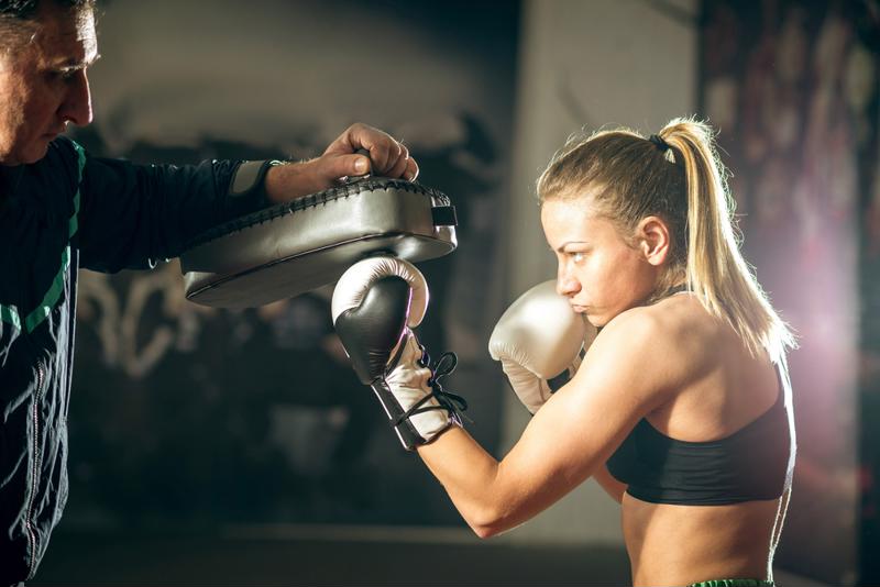 Though often seen as a male sport, boxing provides an opportunity for everyone to get in shape.