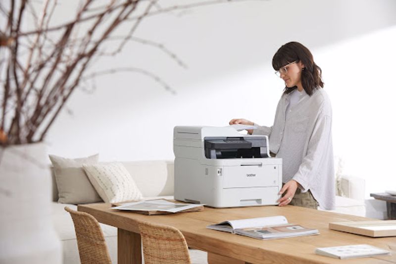 Inkjet printers allow you to print on a variety of paper types and sizes.