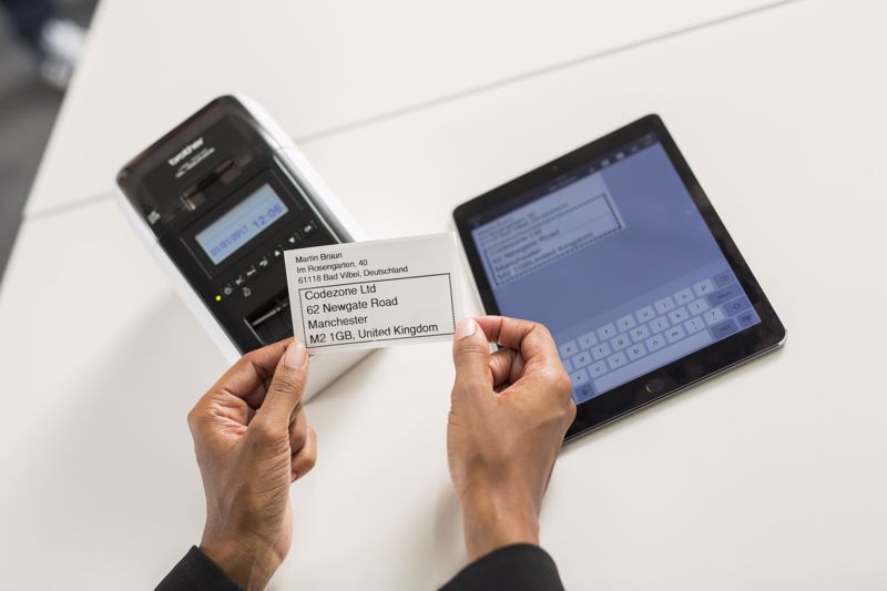 Label printing apps are supported by ready-to-go templates that make labelling a breeze.