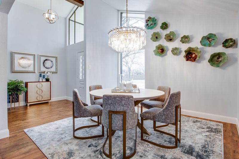 chair, table, dining room, design, interior design, chandelier