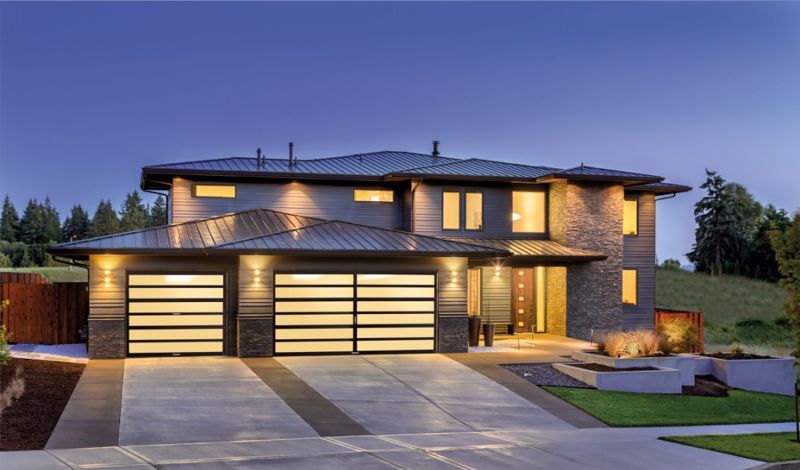 Amarr Vista garage doors add security and beauty to your home.
