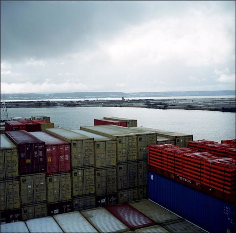 Shipping containers are slowly but surely dwindling at California's main ports.